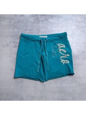 Y2K Aeropostale 00s Blue Sweat Shorts